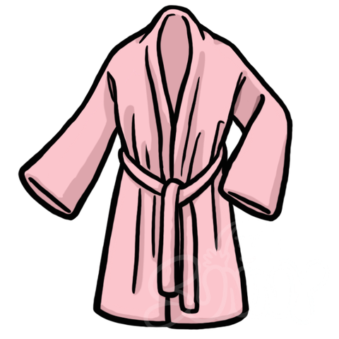 Bathrobe sample - SunnyDraws