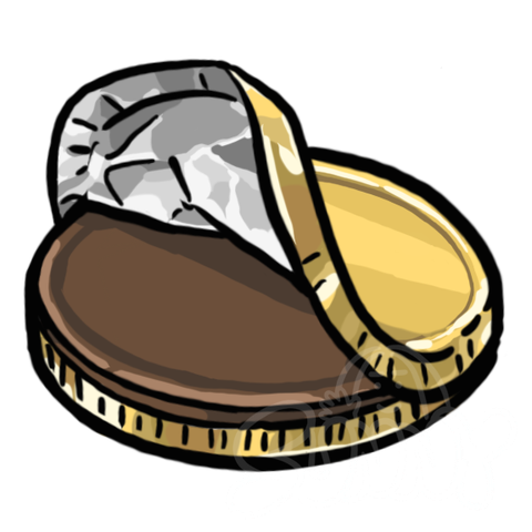 Chocolate Coin sample - SunnyDraws