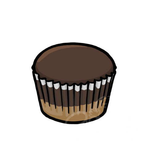 Chocolate Cupcake sample - SunnyDraws