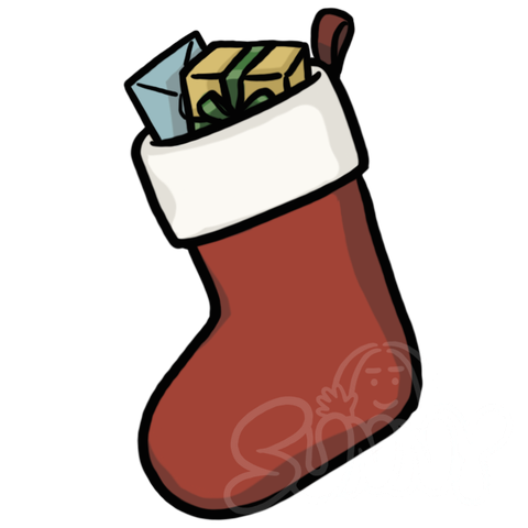 Christmas Stocking sample - SunnyDraws