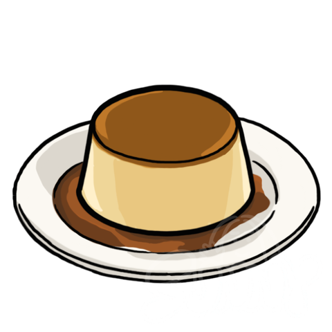 Custard Pudding sample - SunnyDraws