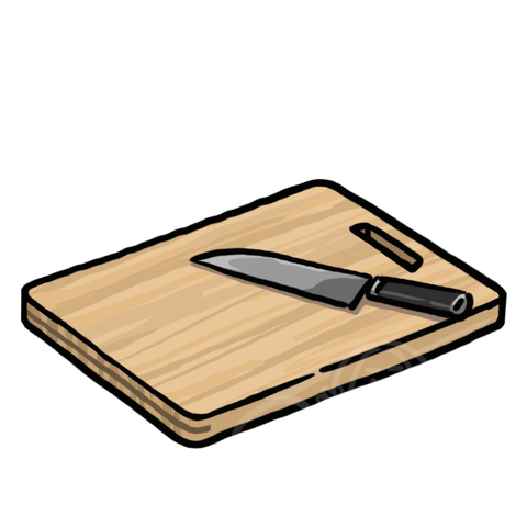 Cutting Board sample - SunnyDraws