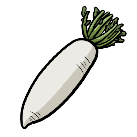 Daikon sample - SunnyDraws