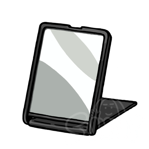 Folding Mirror sample - SunnyDraws