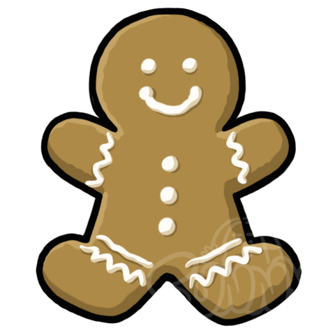 Gingerbread Man sample - SunnyDraws
