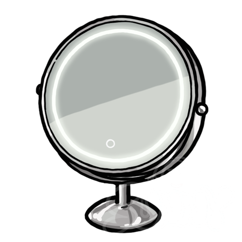 Led Makeup Mirror sample - SunnyDraws