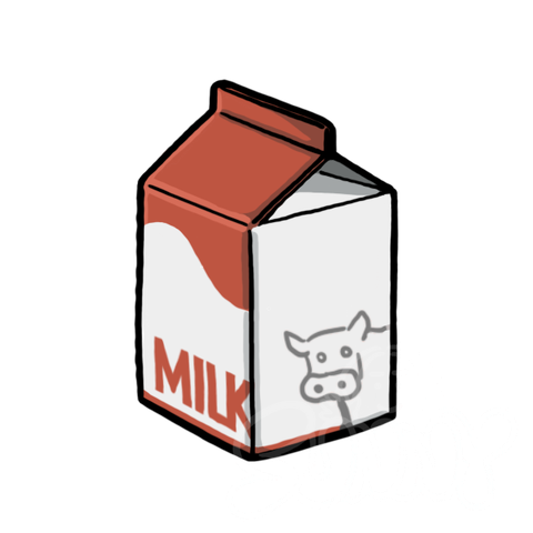 Milk Carton sample - SunnyDraws