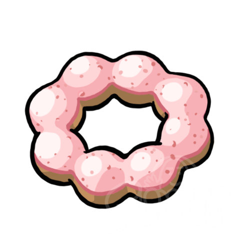 Mochi Donut(Strawberry) sample - SunnyDraws