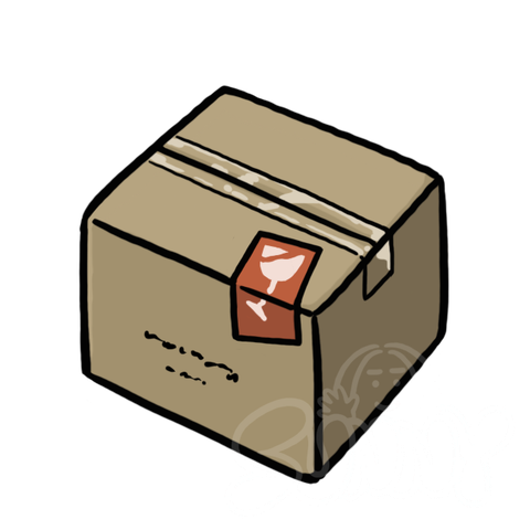 Package With Fragile Label sample - SunnyDraws