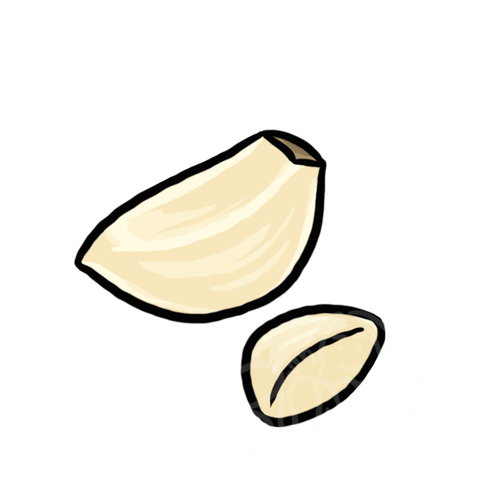 Peeled Garlic Cloves sample - SunnyDraws