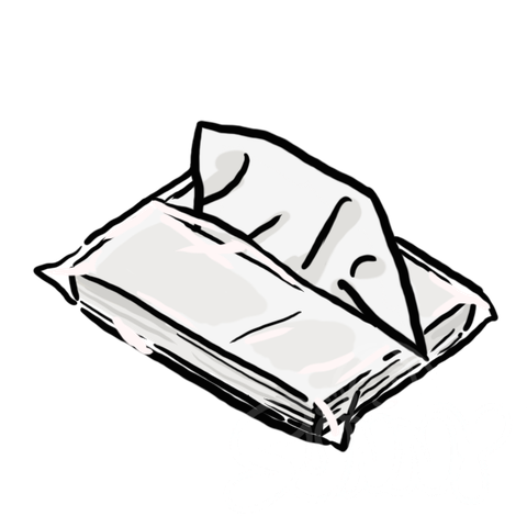 Pocket Tissue sample - SunnyDraws