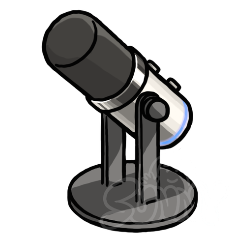 Podcast Condenser Microphone sample - SunnyDraws