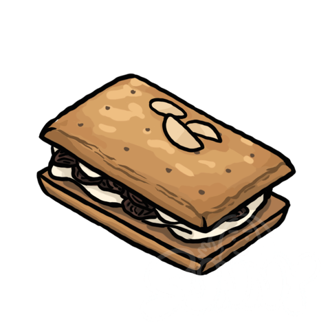 Raisin Sandwich sample - SunnyDraws