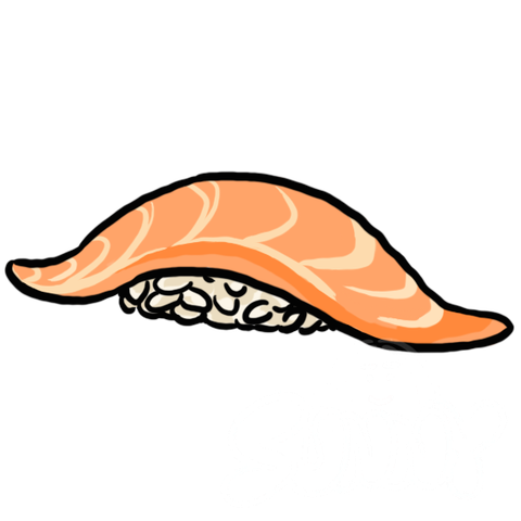Salmon Sushi sample - SunnyDraws