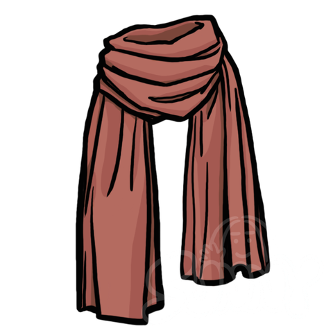 Scarf sample - SunnyDraws