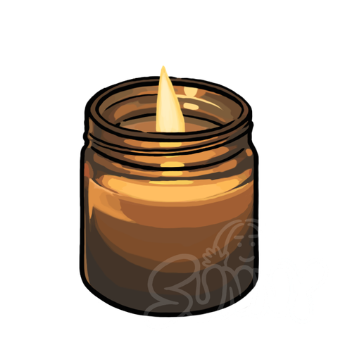 Scented Candle sample - SunnyDraws