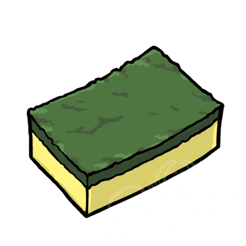 Scouring Pad sample - SunnyDraws