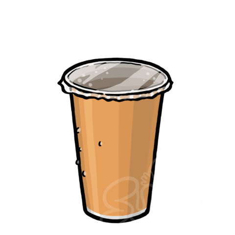 Sealed Drink Cup sample - SunnyDraws