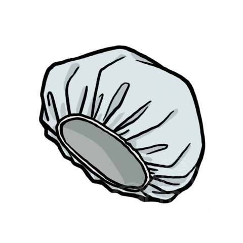 Shower Cap sample - SunnyDraws
