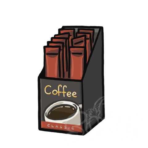 Stick Coffee Box sample - SunnyDraws