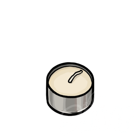 Tealight Candle sample - SunnyDraws