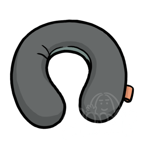 Travel Pillow sample - SunnyDraws