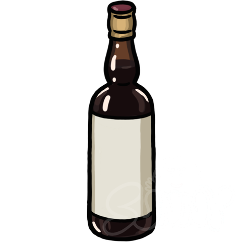 Wine Bottle sample - SunnyDraws