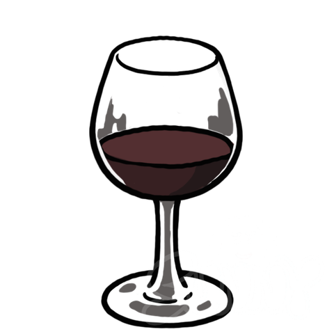 Wine Glass sample - SunnyDraws