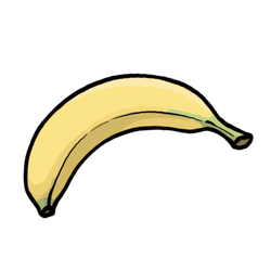 Banana thumbnail - SunnyDraws