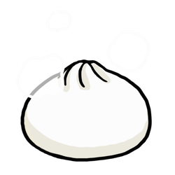 Bao(Steamed Bun) With Steam