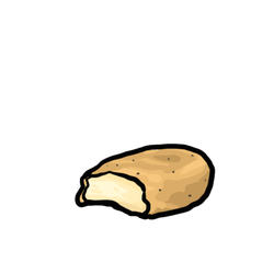 Bitten Chicken Nugget