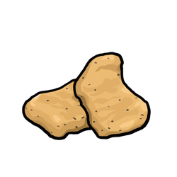 Chicken Nuggets Two Pieces