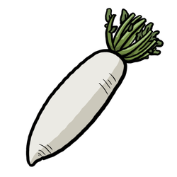 Daikon thumbnail - SunnyDraws