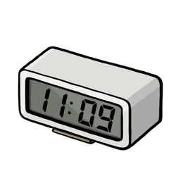Digital Clock thumbnail - SunnyDraws