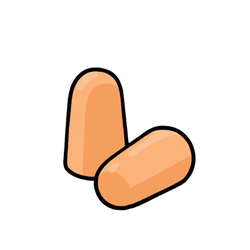Foam Ear Plug thumbnail - SunnyDraws