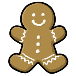 Gingerbread Man thumbnail - SunnyDraws