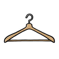 Hanger Wooden thumbnail - SunnyDraws