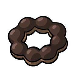 Mochi Donut(Chocolate) thumbnail - SunnyDraws