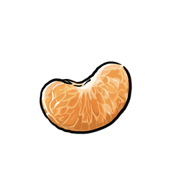 Orange Segment thumbnail - SunnyDraws