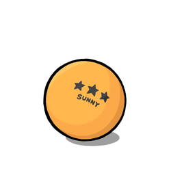 Ping Pong Ball Orange