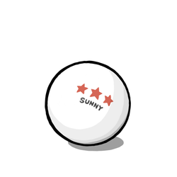 Ping Pong Ball White