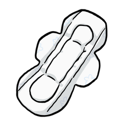 Sanitary Pad(Flowers) thumbnail - SunnyDraws