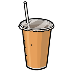 Sealed Drink Cup With Straw