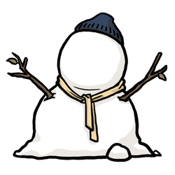 Snowman thumbnail - SunnyDraws