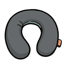 Travel Pillow thumbnail - SunnyDraws
