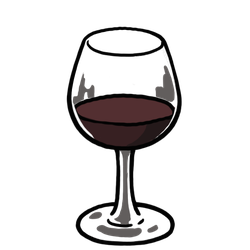 Wine Glass thumbnail - SunnyDraws