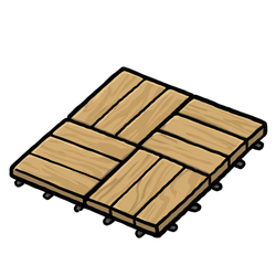 Wood Deck Tiles